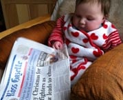 Never too young…