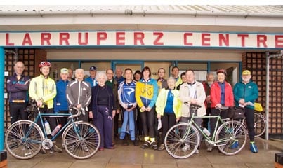 Cyclists from near and far join Daffodil rides