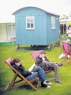 A bid for a shepherd hut and bell tent glamping site has been rejected. File photo
