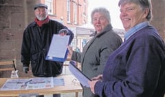 Councillor helps survey and petition