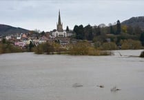 River Wye flood warning from Met Office