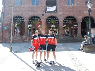 The Deloitte Ride passes through town