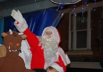 Meeting Father Christmas in Ross