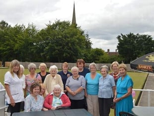 Surprise 90th party at Bowling Club