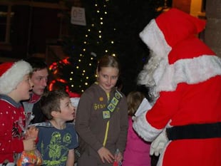 A Christmas Carnival tradition in Ross-on-Wye