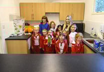 Making the most of their new kitchen at Ross-on-Wye Scout and Guide HQ