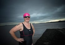 Fleur is in training to swim the Channel