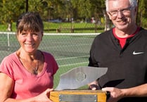 Rosie and Graham win the annual Richard Grindon Memorial Trophy