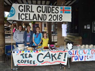 Ross-on-Wye Girl Guides raise funds for Iceland trip