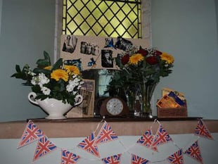 Festival of anniversaries in flowers at Bishopswood