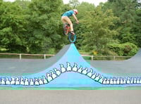 Safety work at Ross-on-Wye skate park