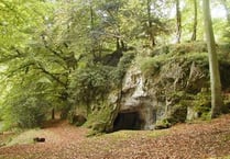 A different cast of characters on location at King Arthur’s Cave