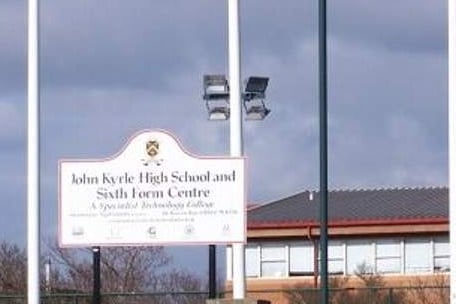 John Kyrle High School sign