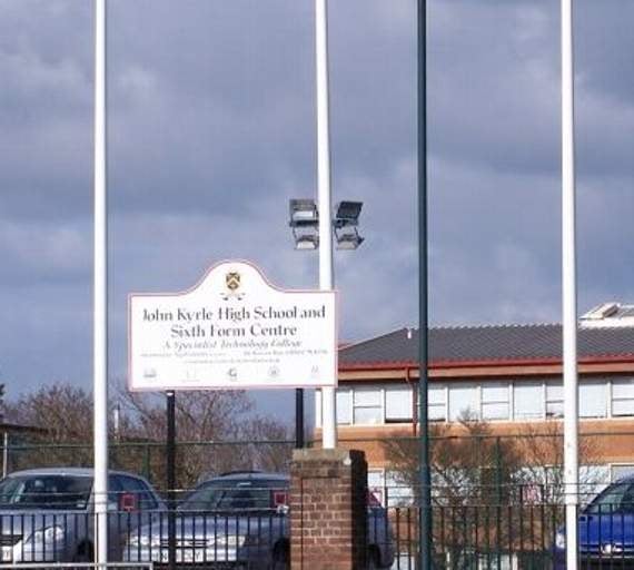 John Kyrle High School sign