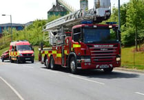 Ross-on-Wye fire crew called to traffic collision