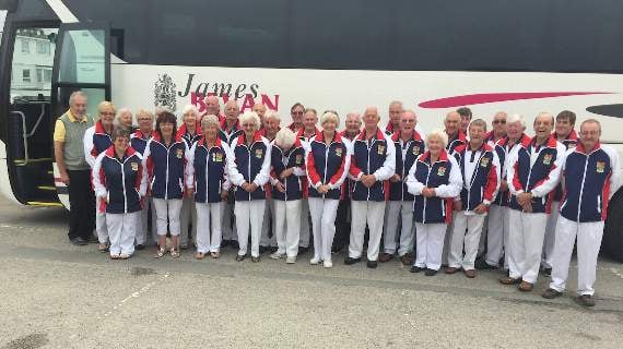 Annual mixed tour for the Ross-on-Wye Bowls Club