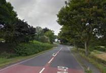 Car and ambulance crash in Peterstow