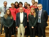 Ross-on-Wye pupils meet holocaust survivor