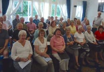 Singing to raise funds for Cancer Research UK