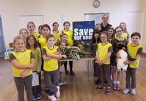 Bridstow Brownies learn about Marine Conservation