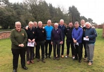Weather fails to deter seniors at Ross-on-Wye Golf Club