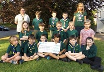 Walford cubs raise funds for Cancer Research UK