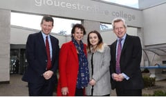MP presents National Apprenticeship Award to Gloucestershire College