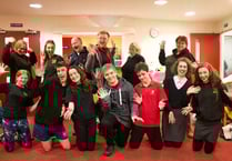 Young Ross-on-Wye actors celebrate a successful week
