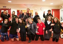 Young Ross-on-Wye actors celebrate a successful week
