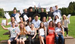 Smiles say it all for Monmouth Comprehensive School pupils