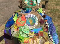 Llangrove scarecrow has pride of place