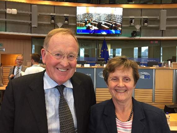 Ross-on-Wye farmer tells Brussels about the need for new pesticides