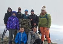 St Joseph's parents take on Three Peaks challenge