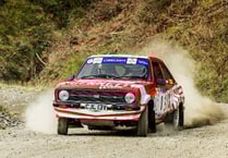Racing across forests beneath 'glorious sunshine'