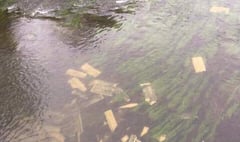 Outrage at suspected asbestos waste dumped in River Wye