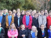 Pupils take part in special Remembrance service