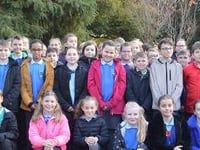 Pupils take part in special Remembrance service