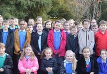 Pupils take part in special Remembrance service