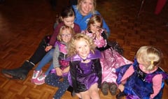Halloween farewell to Walford Playgroup
