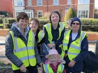 Ross family contribute to litter-picking efforts