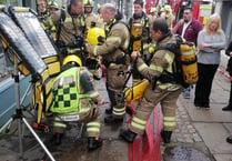 Firefighters take part in cross-border exercise