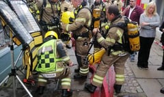 Firefighters take part in cross-border exercise
