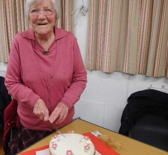 70 years with WI celebrated by Llangrove member