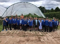 Ashfield pupils enjoy strawberry farm tour