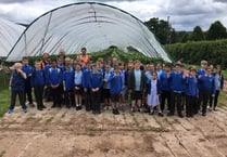 Ashfield pupils enjoy strawberry farm tour