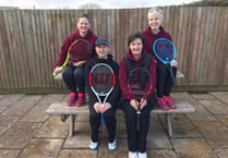 Goodrich tennis players chase a winning draw