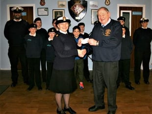 Ross Lions support local Sea Cadets following floods