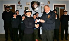 Ross Lions support local Sea Cadets following floods