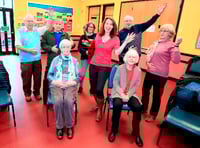 Singing event hits a high note