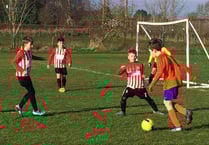 Ross Juniors celebrate friendly win
